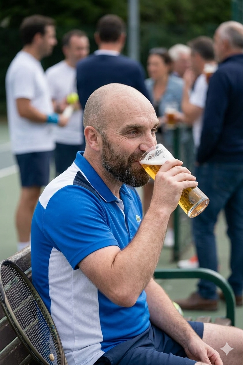 FX dans une affiche de campagne au thème bière.